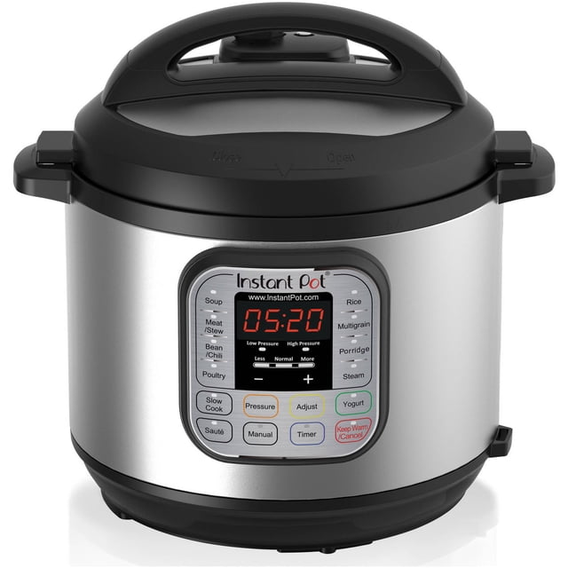 Instant Pot Duo 7-in-1 Electric Pressure Cooker Multi-Cooker, 6-Quart, Stainless Steel