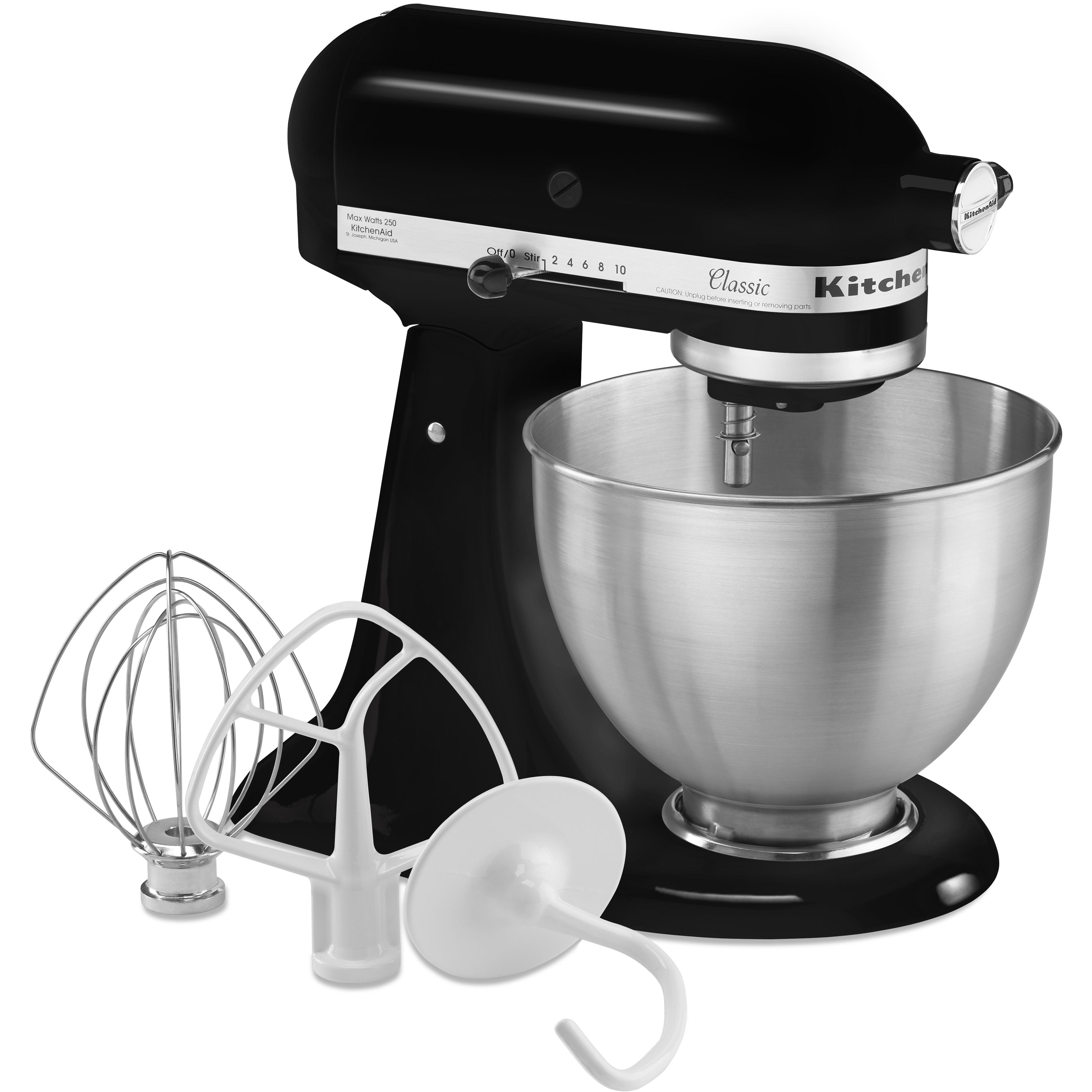 KitchenAid Classic Series Tilt-Head Stand Mixer with Flat Beater, 4.5-Quart, Multiple Colors