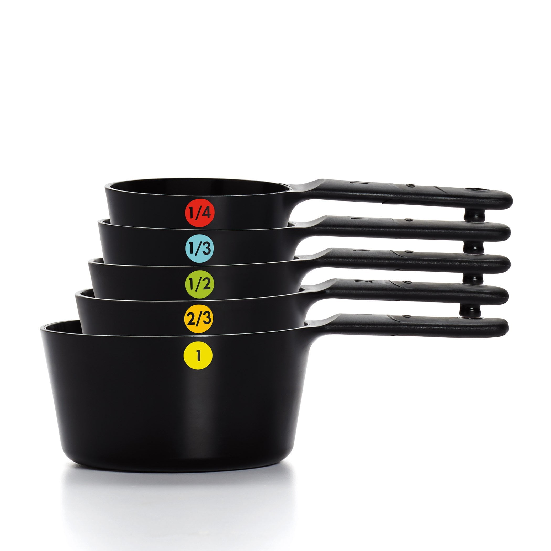 OXO Good Grips Nesting Measuring Cups and Spoons Set, 9-Piece, Plastic with Soft Grips